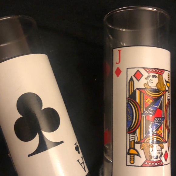 6 Black Jack Shot Glasses Bundle See Pic - Picture 4 of 5